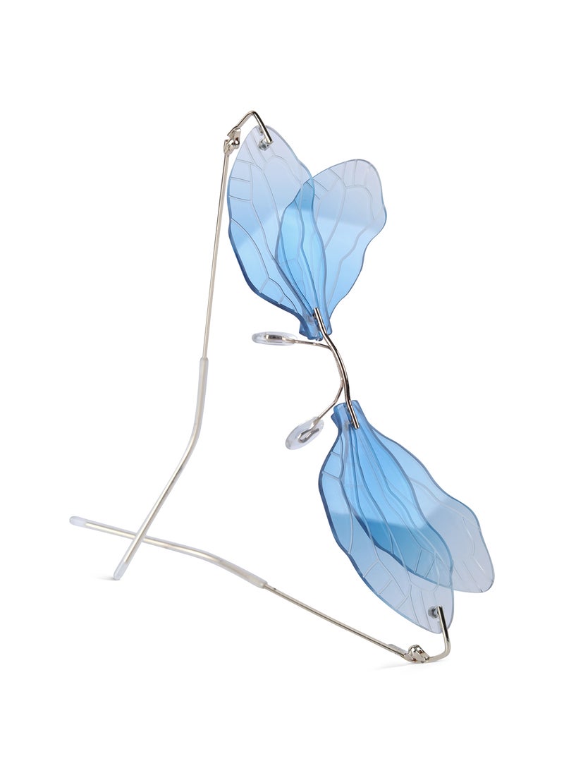 Woggles Red Pappy Zanthe Blue Butterfly Sunglasses  - Image 3