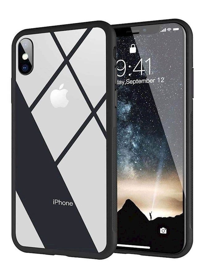 Raxoom Protective Case For Apple iPhone X Black/Clear