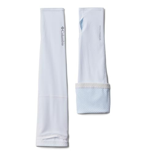 Columbia Unisex PFG Freezer Zero II Cooling Arm Sleeves White XSmall - Image 3