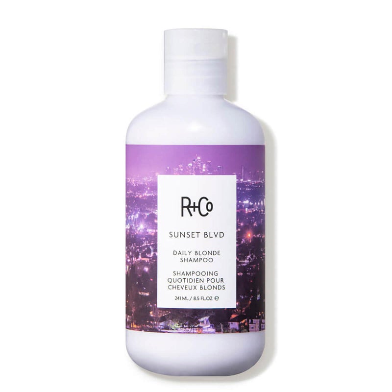 R+Co Sunset Blvd Daily Blonde Shampoo | Daily Brightening + Combats Brassiness + Hydrating | Vegan + Cruelty-Free | 8.5 Fl Oz - Image 1