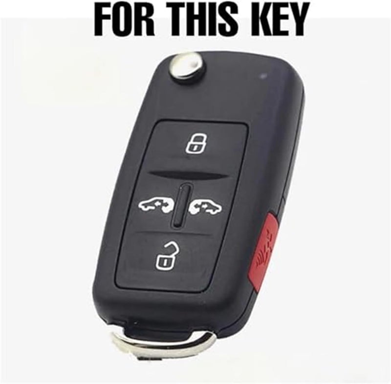 Wivplex Silicone Car Key Fob Cover for VW and Seat Models - Image 2