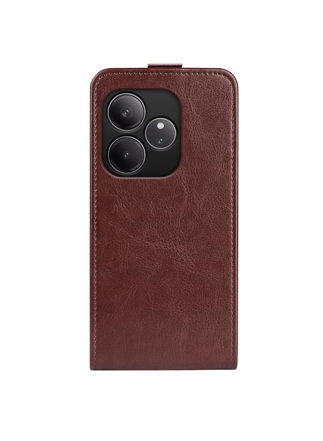 S-TOP Case For Realme GT 6 5G R64 Texture Single Vertical Flip Leather Phone Case - Image 3