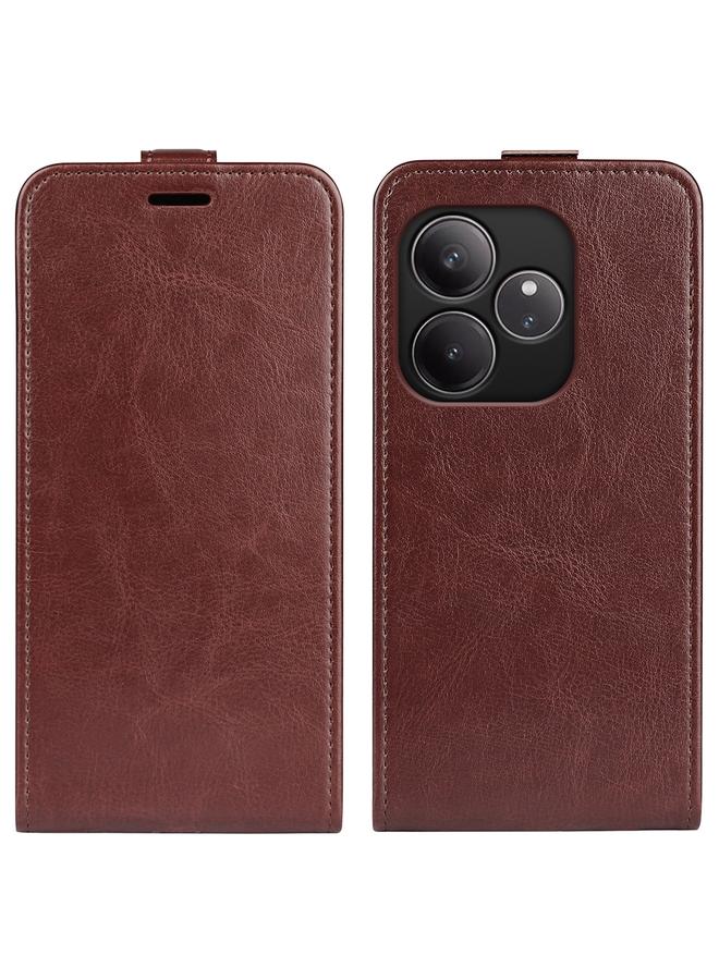 S-TOP Case For Realme GT 6 5G R64 Texture Single Vertical Flip Leather Phone Case - Image 1