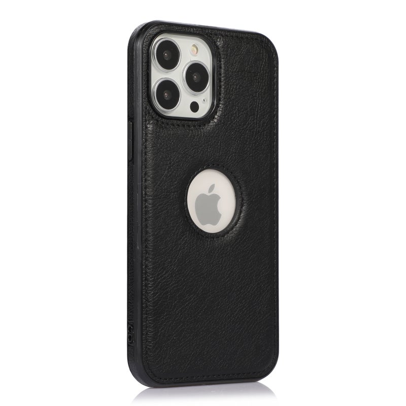 iPhone16 Leakage Standard Mobile Phone Case Suitable for Apple 14PROMAX Full-Covered Mobile Phone Leather Case XR Drop-Resistant Protective Case 13 - Image 1