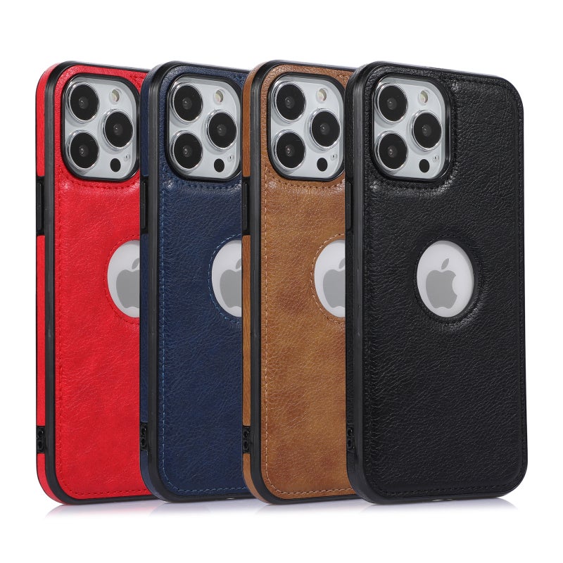 iPhone16 Leakage Standard Mobile Phone Case Suitable for Apple 14PROMAX Full-Covered Mobile Phone Leather Case XR Drop-Resistant Protective Case 13 - Image 2