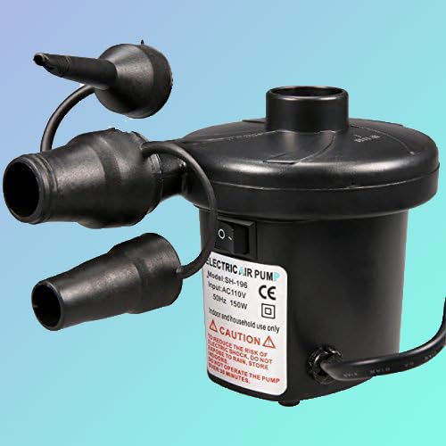 Lampostick Inflatable Swimming Floating Chair with Mini Electric Air Pump Ultimate Poolside Comfort and Convenience Set - Image 2