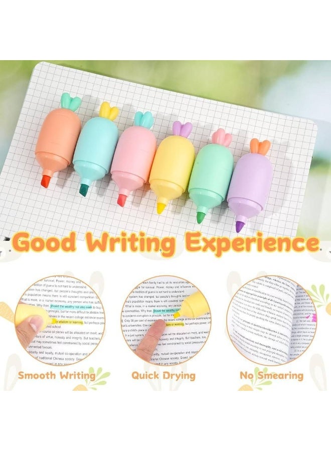 Carrot-shaped pen set, colorful case: 5 pens - Image 2