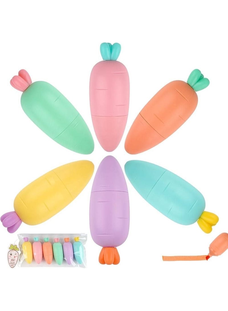 Carrot-shaped pen set, colorful case: 5 pens - Image 3