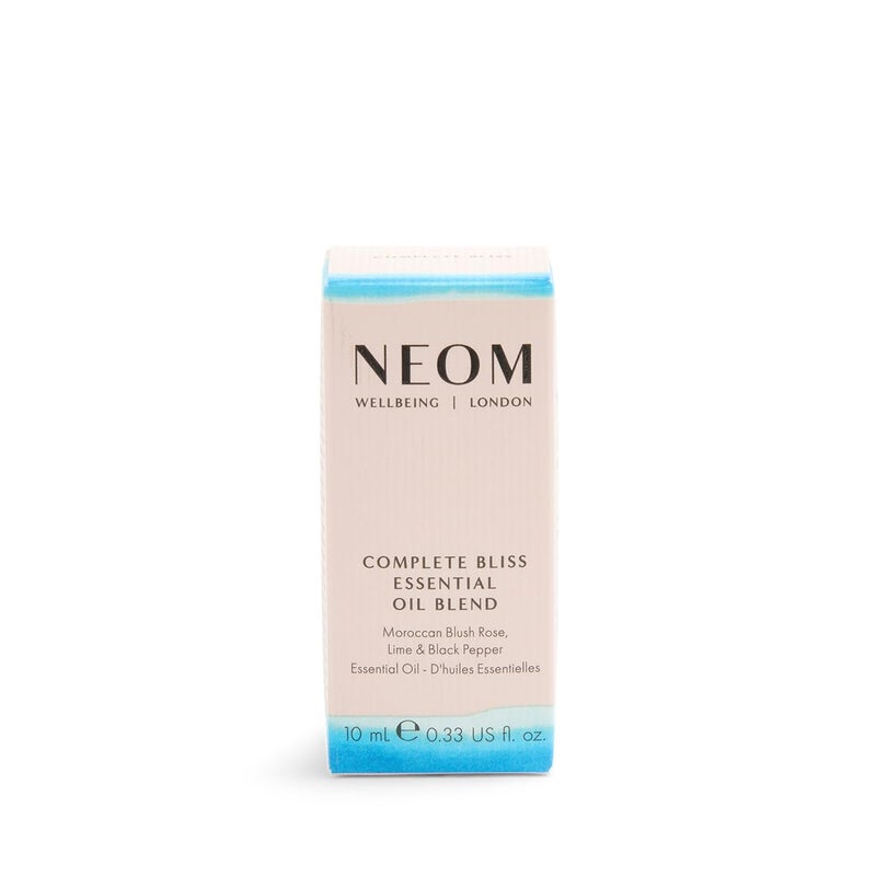 NEOM - Complete Bliss Essential Oil Blend, 10ml | Blush Rose, Lime & Black Pepper | Scent to Calm & Relax Range | 100% Natural Fragrance - Image 3