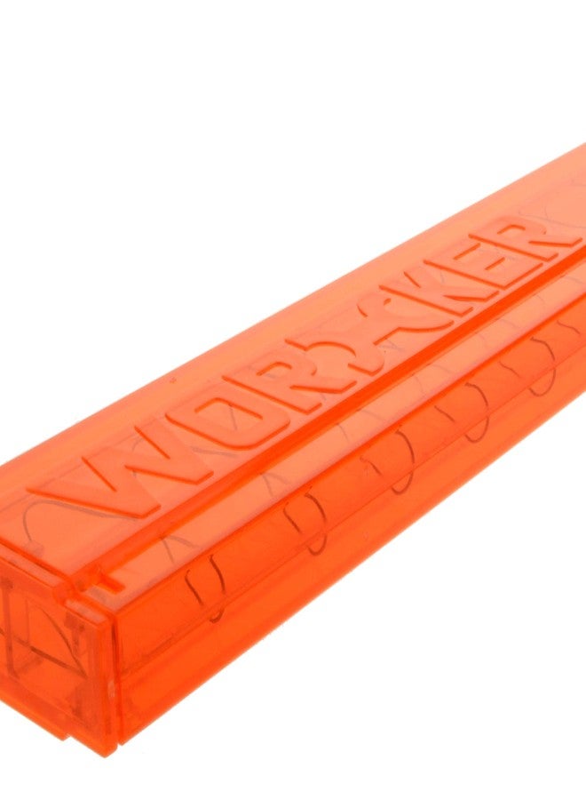 WORKER مخزن ذخيرة قصير من نوع WORKER ذو 18 طلقة مائلة من نوع Talon Stefan لبندقية Nerf Pro Torrent Phoenix Blaster (برتقالي شفاف) - Image 4