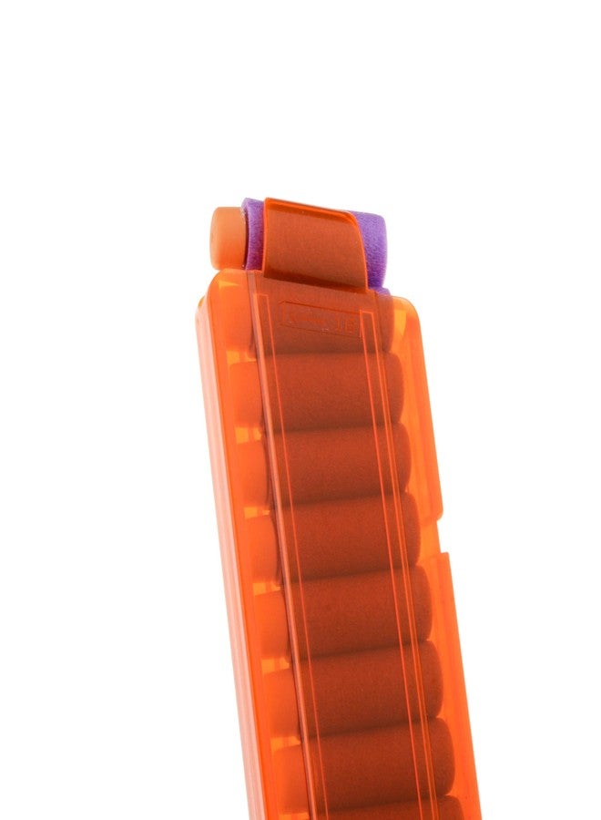 WORKER مخزن ذخيرة قصير من نوع WORKER ذو 18 طلقة مائلة من نوع Talon Stefan لبندقية Nerf Pro Torrent Phoenix Blaster (برتقالي شفاف) - Image 3