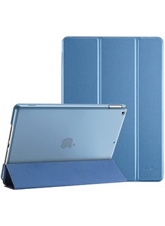 Procases ProCase iPad 10.2 Case iPad 9th Generation 2021/ iPad 8th Generation 2020/ iPad 7th Generation 2019 Case, Slim Stand Hard Back Shell Protective Smart Cover Case for iPad 10.2 Inch -Blue  - Image 1