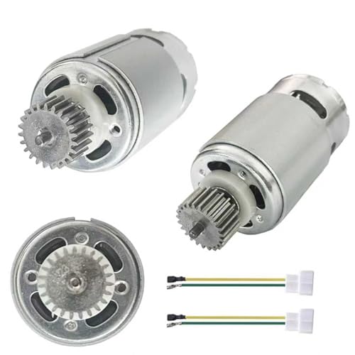 BUMPKAI محرك قوي 24V RS555 40000RPM 009689015 23T تروس دودة DC لترقية محركات سيارات الأطفال Power Wheels لأجزاء بديلة لبيغ بيريجو فيشر برايس جيب 18V20V - Image 1