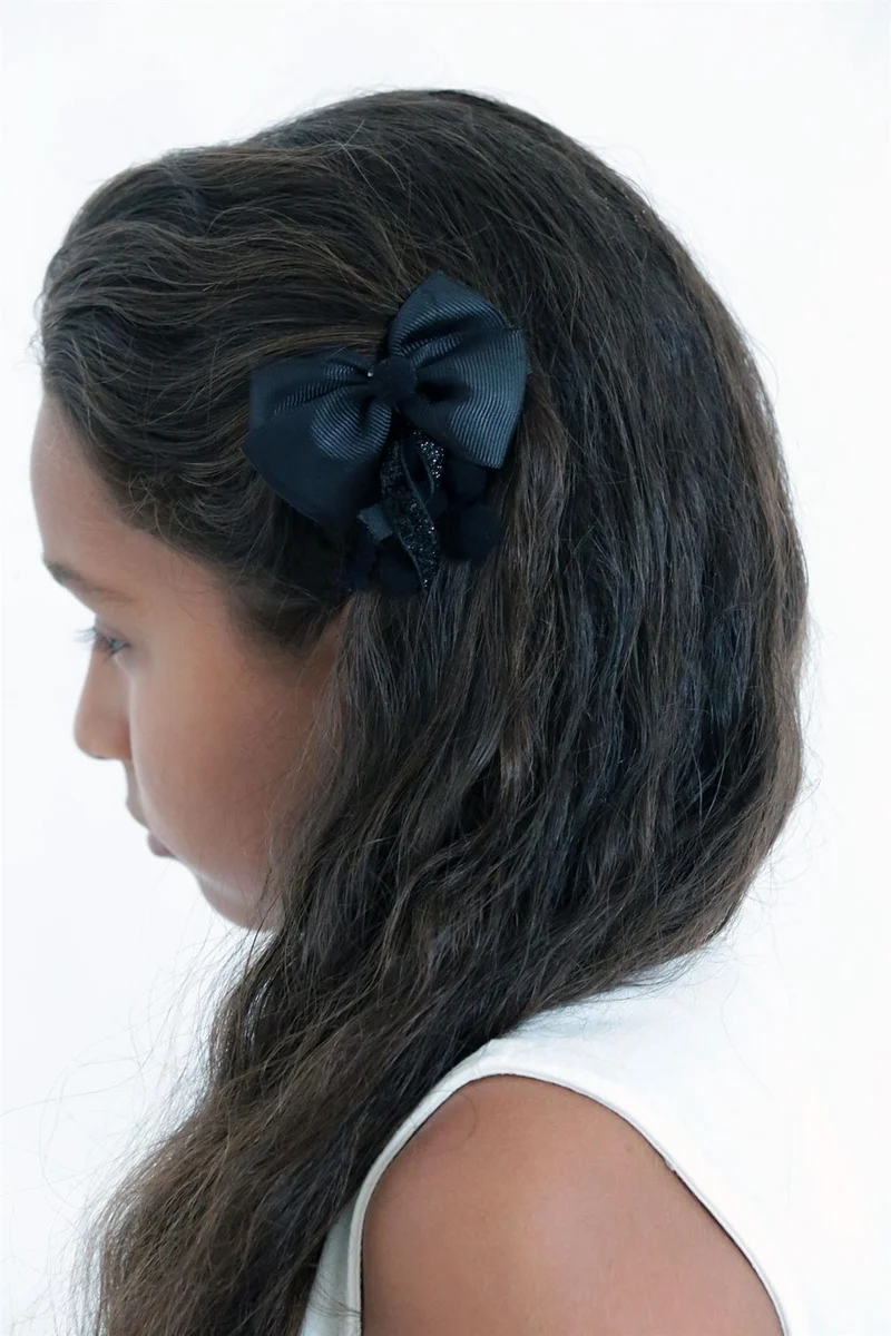 دايمود Magnolia Accessory & Buckle Set Children's Tights Black