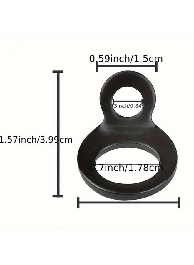 2pcs Heavy Duty 1500 lb Motorcycle Tie Down Strap Rings Stainless Steel for Dirt Bike ATV UTV - Image 3