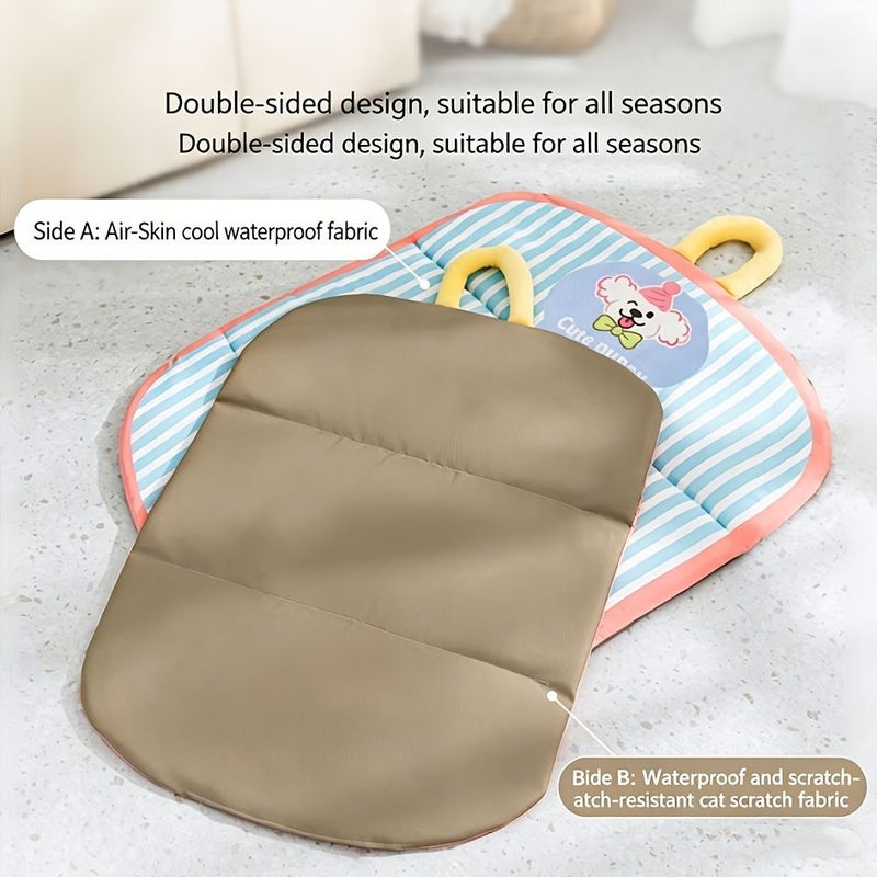Pet All Seasons Dog Sleeping Mat Size M Comfortable Pet Bed Floor Mat For Kennel Cat Pad - Image 4