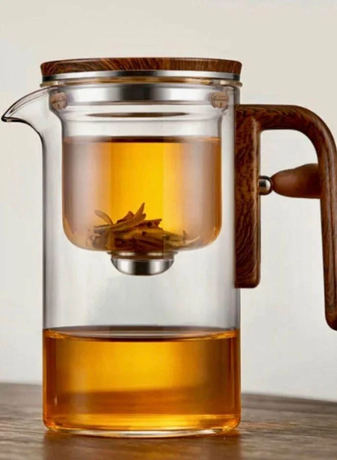 كويزيرا Glass Teapot With Wood Handle