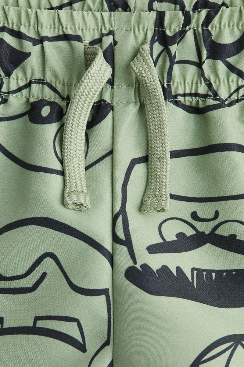 H&M Printed swim shorts