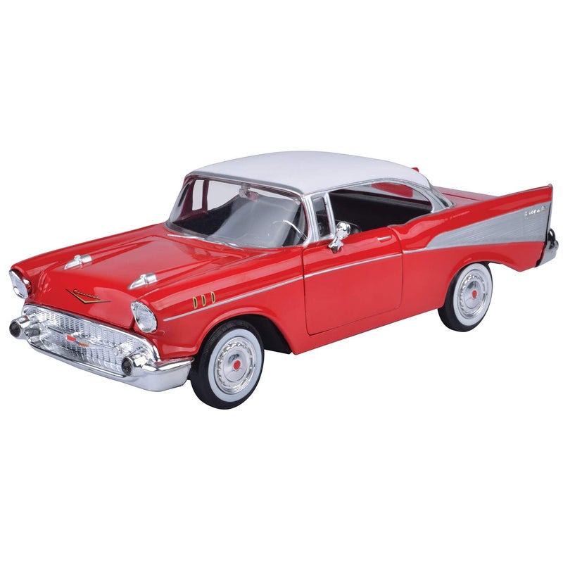 Motormax 1:24 Die-Cast 1957 Chevy Bel Air - Colors May Vary - Image 4
