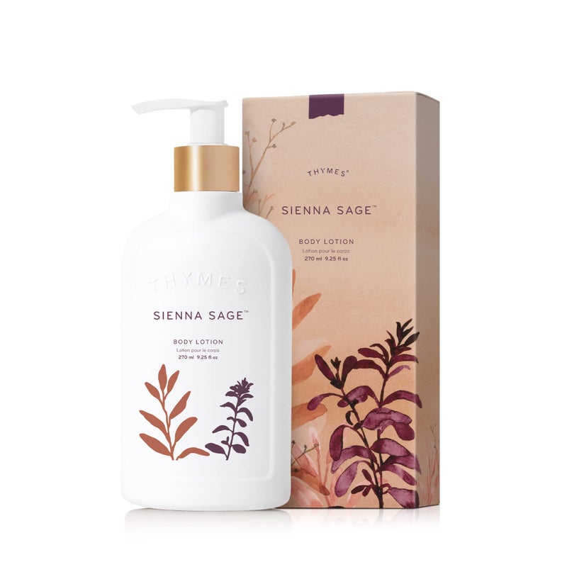 Thymes Sienna Sage Body Lotion - Hand and Body Cream (9.25 fl oz) - Image 1