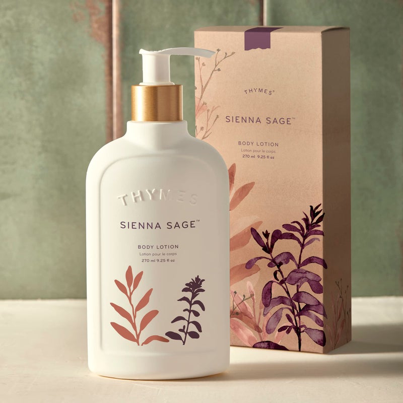 Thymes Sienna Sage Body Lotion - Hand and Body Cream (9.25 fl oz) - Image 2