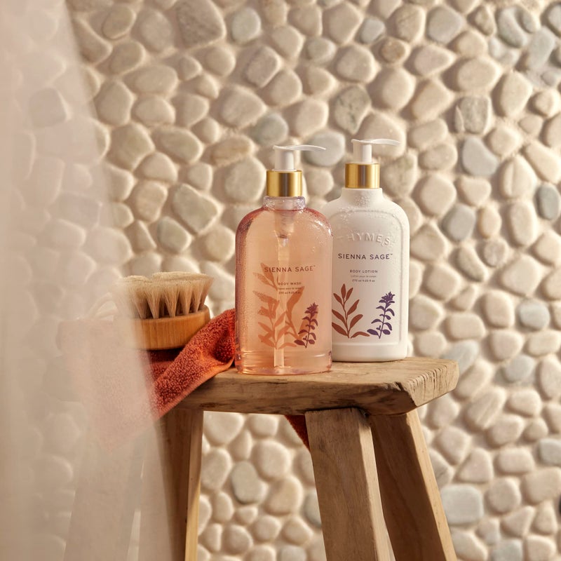 Thymes Sienna Sage Body Lotion - Hand and Body Cream (9.25 fl oz) - Image 5