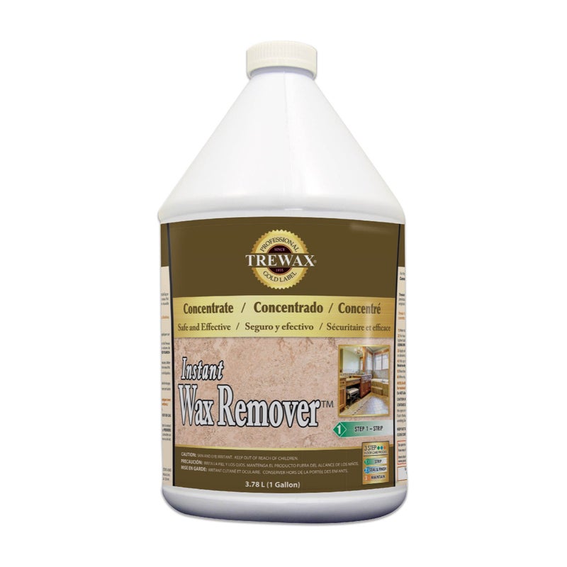 Trewax Professional Gold Label Heavy Duty Floor Stripper, 1-Gallon - Image 1