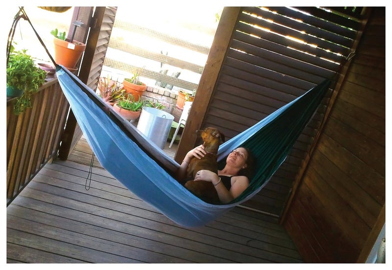 Hammock Bliss Mosquito Free Hammock Bliss – Camping Hammock with Bug Screen Mossy Netting Canopy - Integrated Suspension 100' / 250 cm Rope Per Side - Make Hammock Camping A Bug Free Experience - Image 2