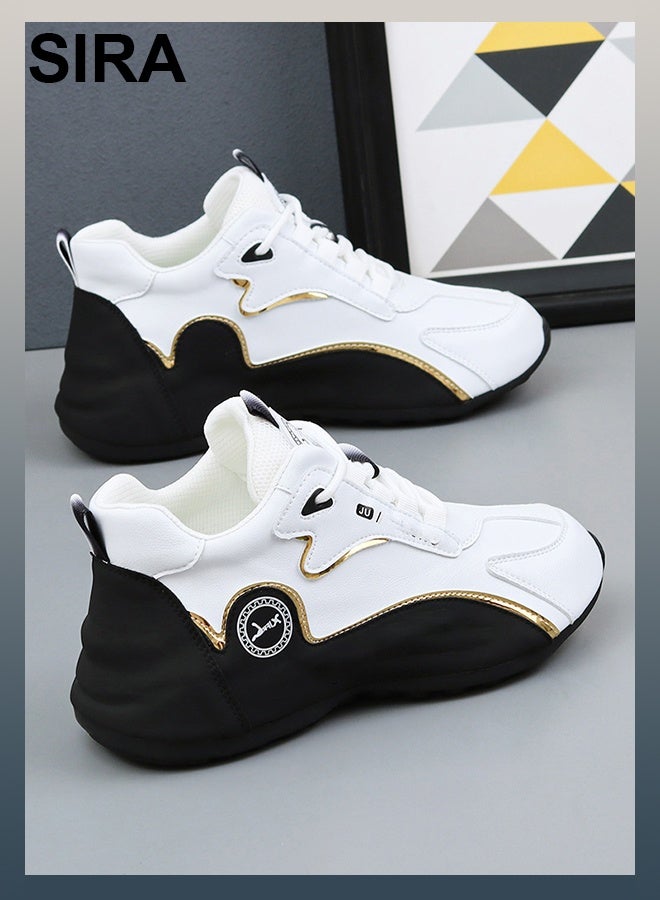 SIRA Men's Casual Sneakers Breathable Walking Shoes for Work & Campus, Ultra Lightweight Comfort Shoes with Anti-Slip Sole & Fashionable Design - Image 1