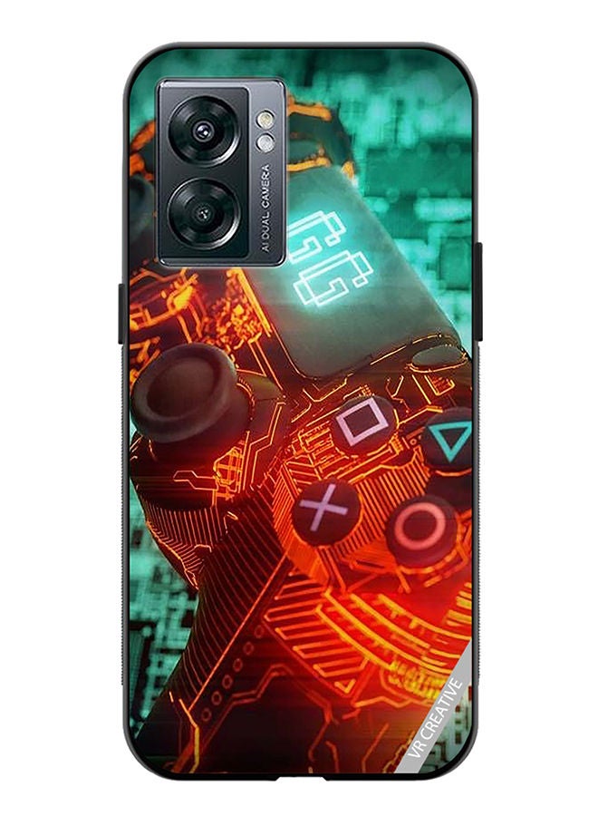 VR CREATIVE Protective Case Cover For OnePlus Nord N300 Ps4 Controller Design Multicolour - Image 1