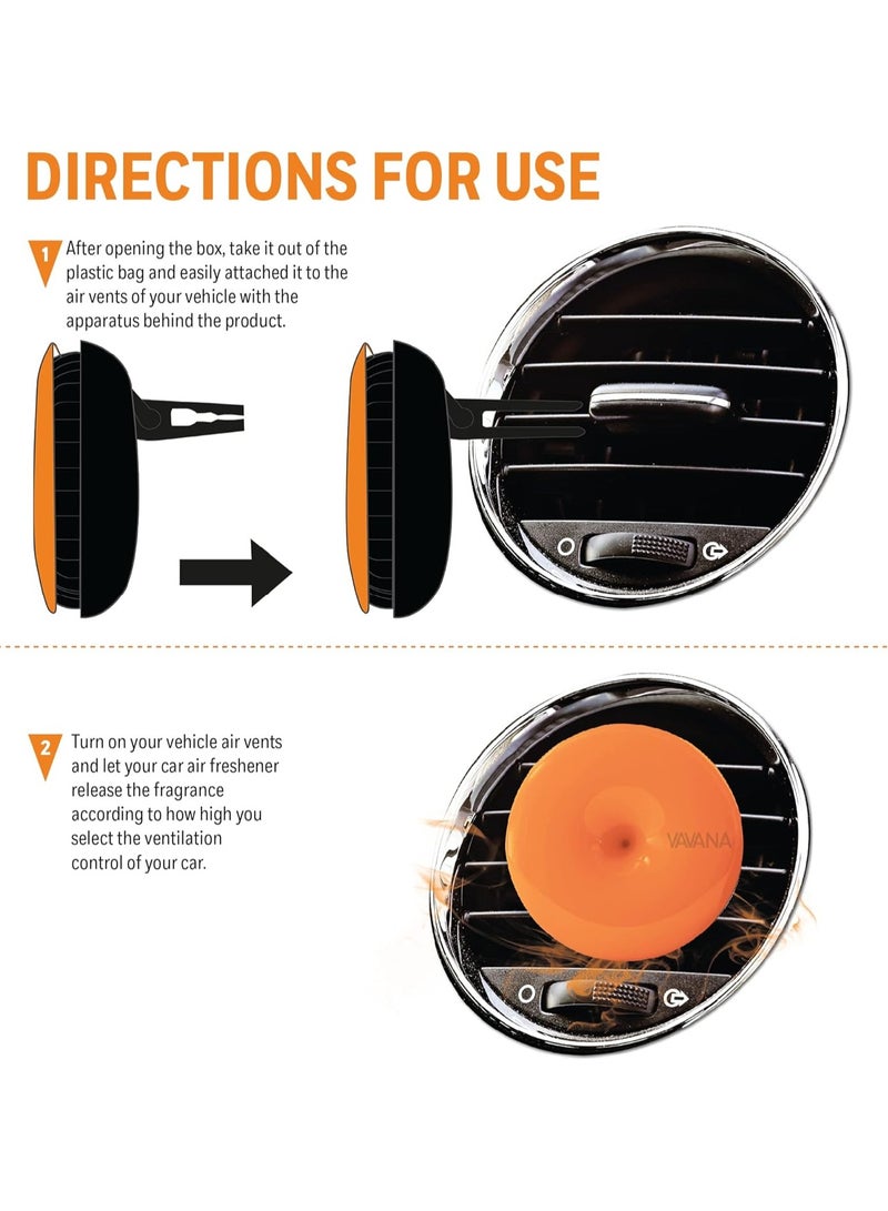 فافانا معطر فتحات تهوية السيارة الورقية - Image 2