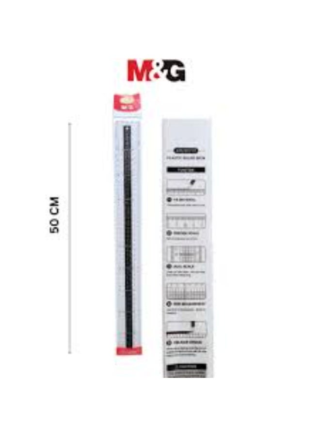 ام اند جي M&G 50CM PS material Ruler - Image 2