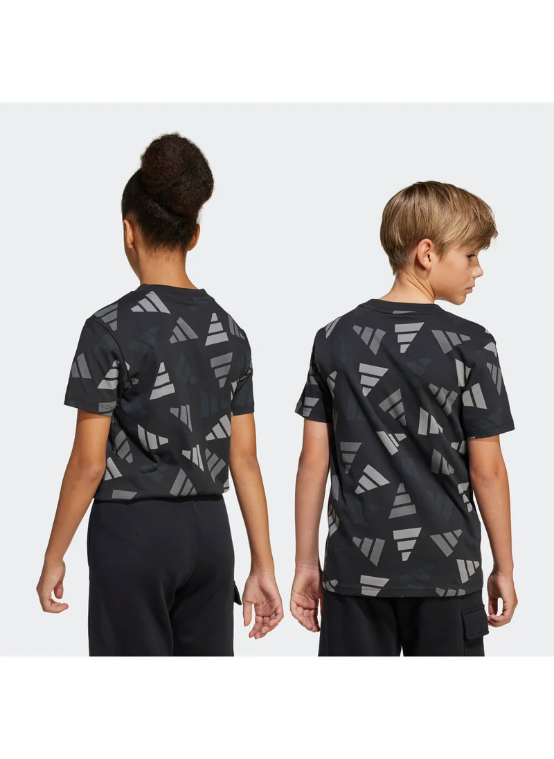 Adidas Youth Seasonal Essentials Logo Celebration T-Shirt