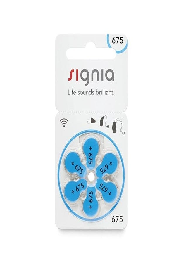 Signia Hearing Aid Batteries- Size 675-(Pack of 24 Batteries) - Image 2