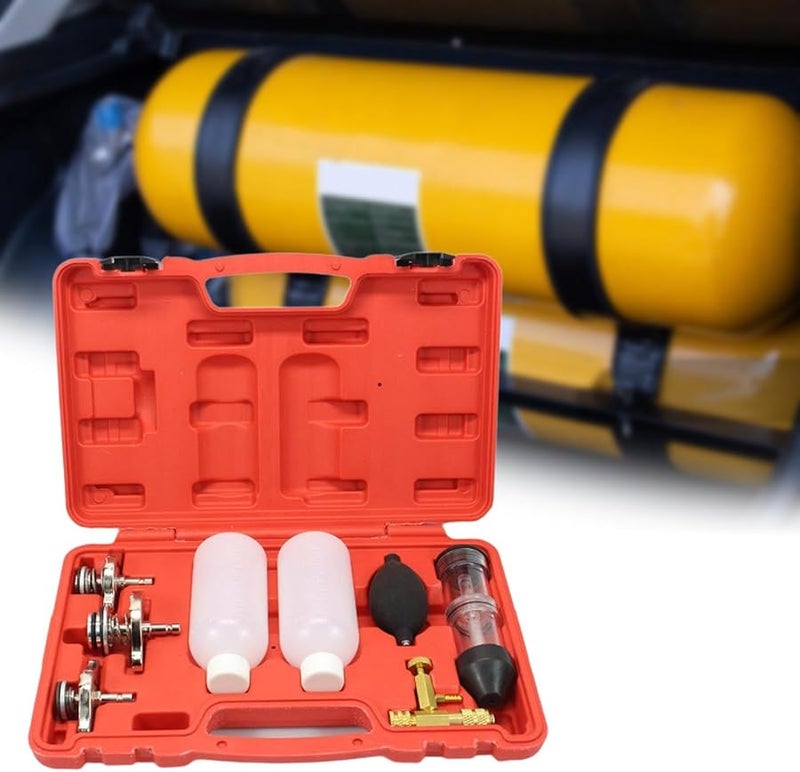 Combustion Leak Tester Head Gasket CO2 Detector with 3 Adapters Storage Box - Image 4