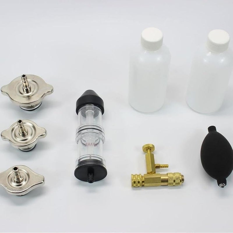 Combustion Leak Tester Head Gasket CO2 Detector with 3 Adapters Storage Box - Image 5