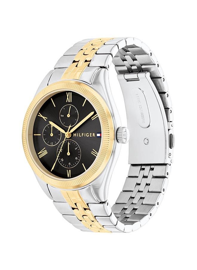 TOMMY HILFIGER - Women Analog Round Shape Stainless Steel Wrist Watch 38 mm - Image 1