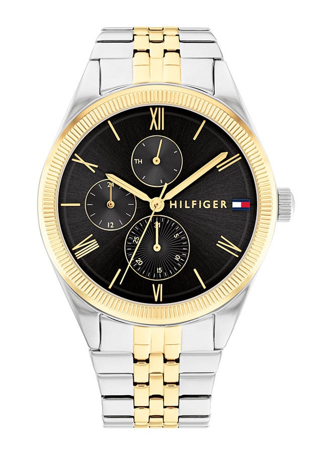 TOMMY HILFIGER - Women Analog Round Shape Stainless Steel Wrist Watch 38 mm - Image 1