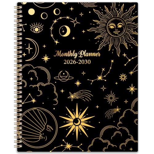 Vindora 2026-2030 Monthly Planner/Calendar - 5 Year Monthly Planner 2026-2030 from Jan. 2026 - Dec. 2030, 9" x 11", 60 Months Calendar, Large 5 Year Planning with Tabs, Double-Side Pocket, Holidays - Image 1