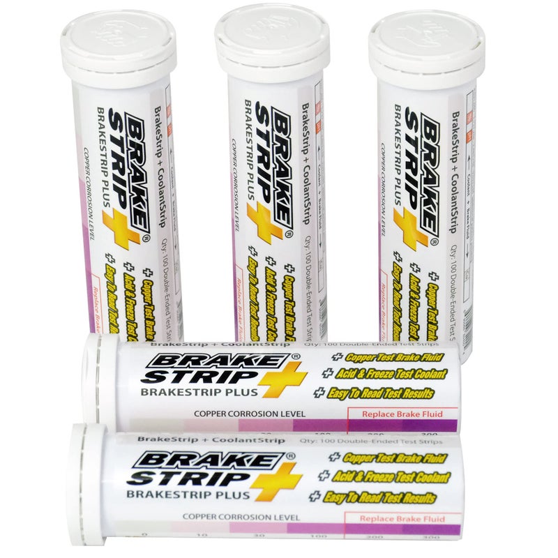 Phoenix Systems BrakeStrip Plus Service Center Brake Fluid + Coolant Test Strips. 500 Double Ended Brake Fluid Plus Coolant Test Strips. 5-Pack - Image 4