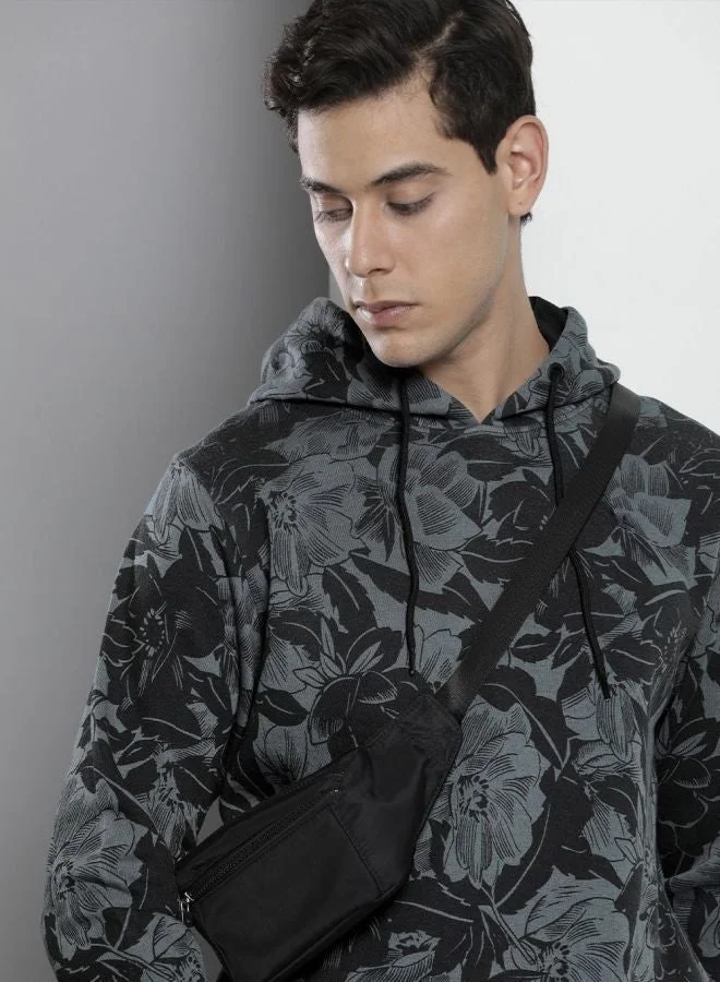 The Indian Garage Co  The Indian Garage Co Men Regular Fit Tropical Round Neck Full Sleeves Sweatshirt  | Best Price UAE