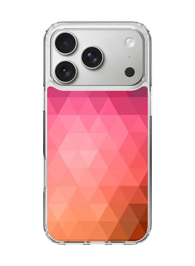 Stylizedd Classic Clear MagSafe Case for iPhone 17 Pro , Hybrid Soft Case Flexible Edges Anti Drop TPU PC Gel Thin Transparent Cover [ Designed for iPhone 17 Pro ] - Anna's Prism Full Print