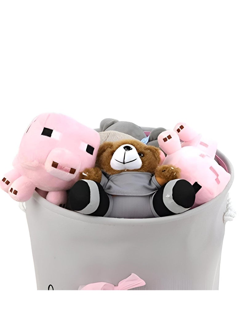 Playroom Storage Solution - Declutter Effortlessly With This Functional And Decorative Toy Storage Basket, Ensuring A Neat And Stylish Space For Kids To Store Their Essentials.  - Image 3