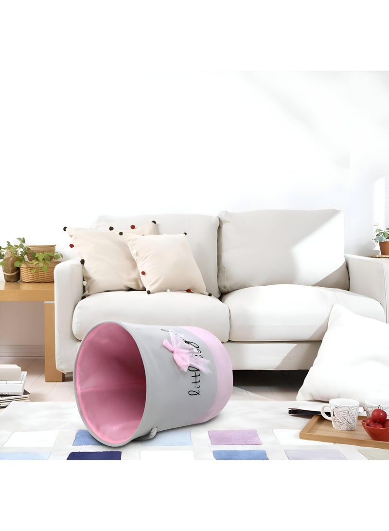 Playroom Storage Solution - Declutter Effortlessly With This Functional And Decorative Toy Storage Basket, Ensuring A Neat And Stylish Space For Kids To Store Their Essentials.  - Image 1