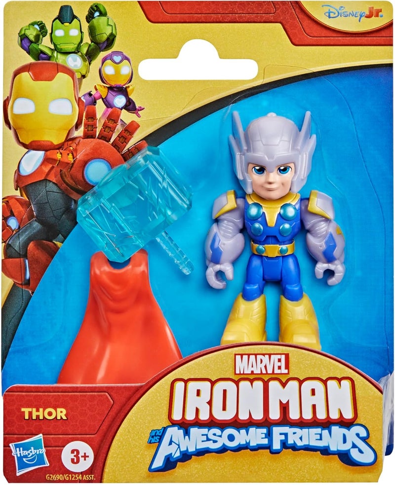 Marvel Iron Man and His Awesome Friends Thor Action Figure (7.62 cm) - Image 1