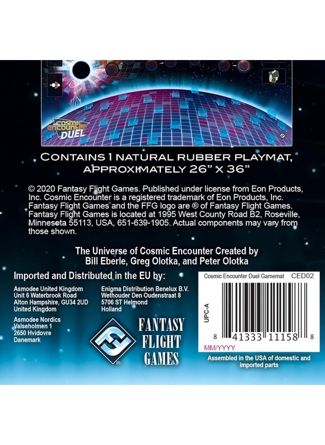 Fantasy Flight Games Cosmic Encounter: Duel - Gamemat  - Image 1
