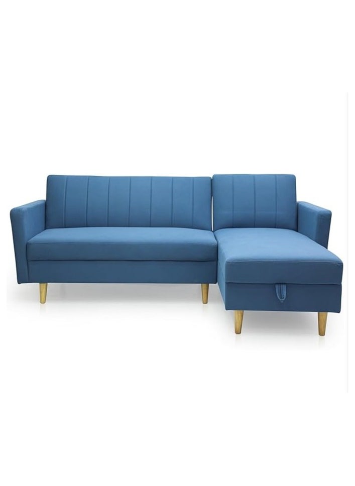 Multi Home Furniture Sofa Bed Storage MH-831-BLUE  - Image 1