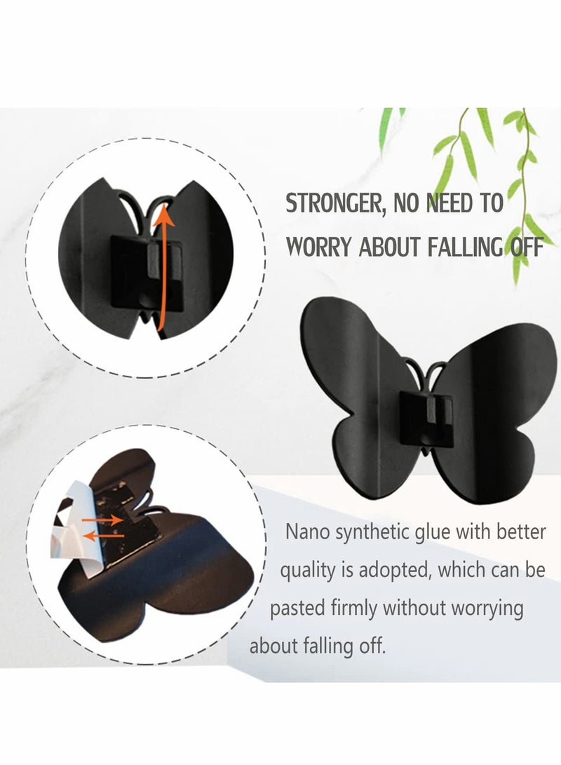 SOLARAE 4Pcs Cord Organizer, Wire Holder Organizer to Stick on Home Appliances, Clip for Coffee Maker Stirrer Air Fryer (Black,White) - Image 2