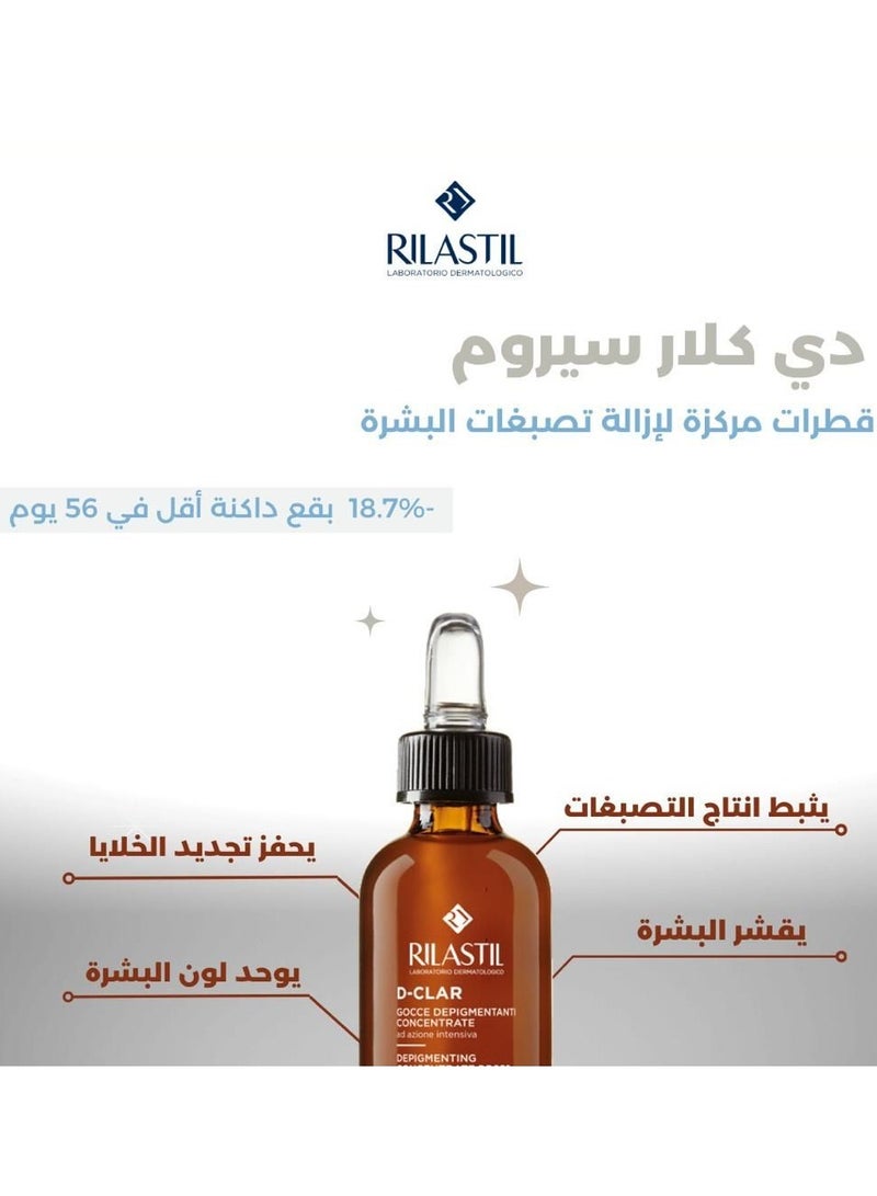 Rilastil D-Clar Depigmenting Concentrated Drops 30Ml - Image 2