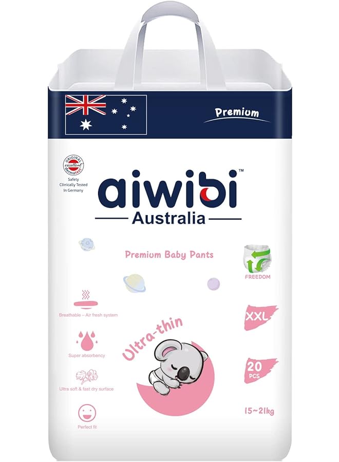 aiwibi Night Plus Baby Pants Size 4 9 14 Kg 44 Pcs - Image 1